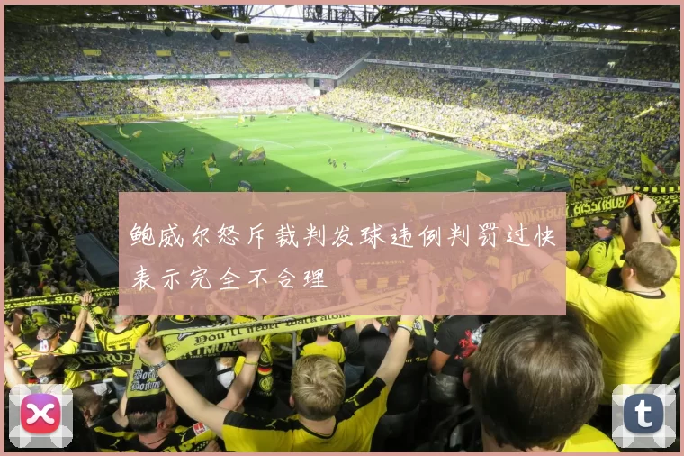鲍威尔怒斥裁判发球违例判罚过快表示完全不合理